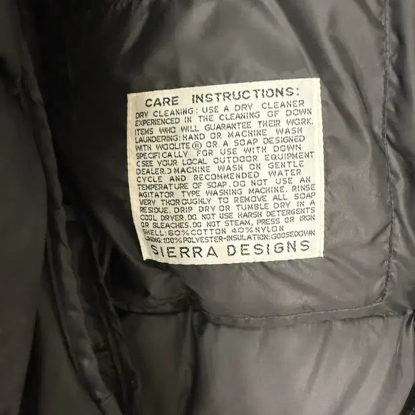 [BUNJANG] Sierra Designs 60/40 Down Jacket / 시에라디자인 60/40 다운 패딩