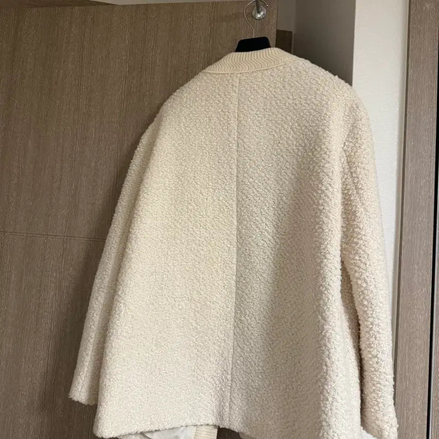 [BUNJANG] SJ Ivory Bouclé Tweed Jacket / SJ SJ 아이보리 부클레 트위드 자켓