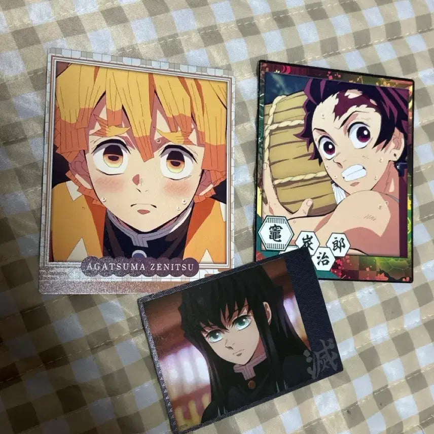 [BUNJANG] Demon Slayer Tanjiro, Zenitsu, Muichiro Card Bundle / 귀멸의칼날 카드