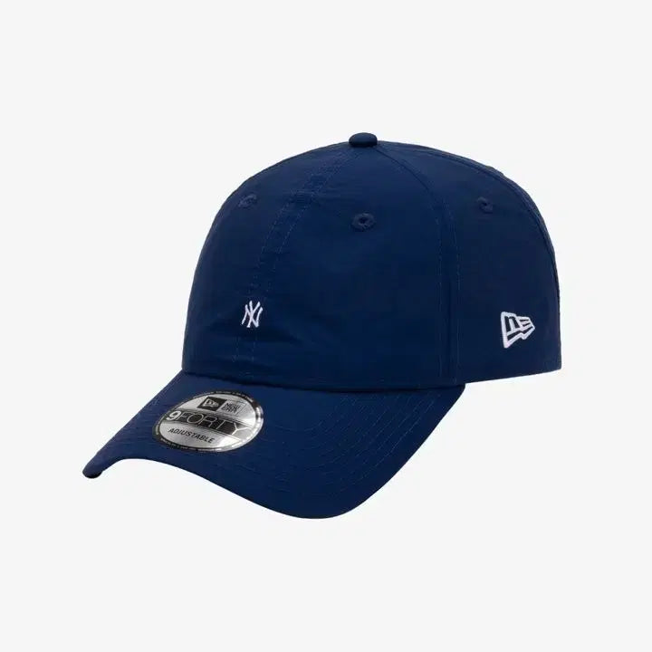 [BUNJANG] New Era Nylon Small Logo Baseball Cap / 뉴에라 나일론 모자 스몰로고 뉴욕 블랙 네이비