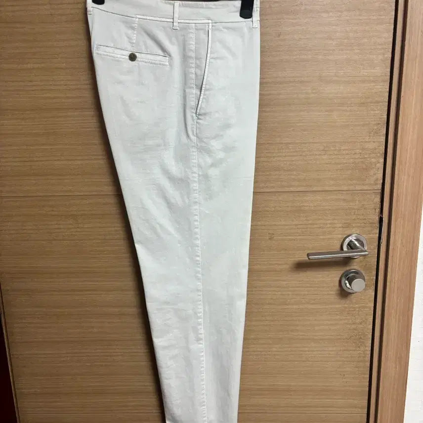 [BUNJANG] Time Homme Garment Washing Cotton Pants / 타임옴므 가먼트워싱 면바지 82 에크루