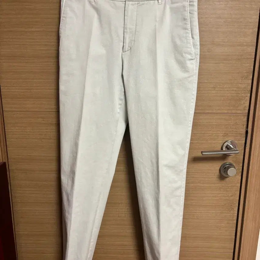 [BUNJANG] Time Homme Garment Washing Cotton Pants / 타임옴므 가먼트워싱 면바지 82 에크루