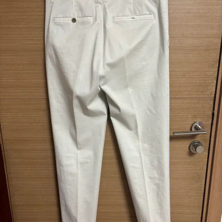 [BUNJANG] Time Homme Garment Washing Cotton Pants / 타임옴므 가먼트워싱 면바지 82 에크루