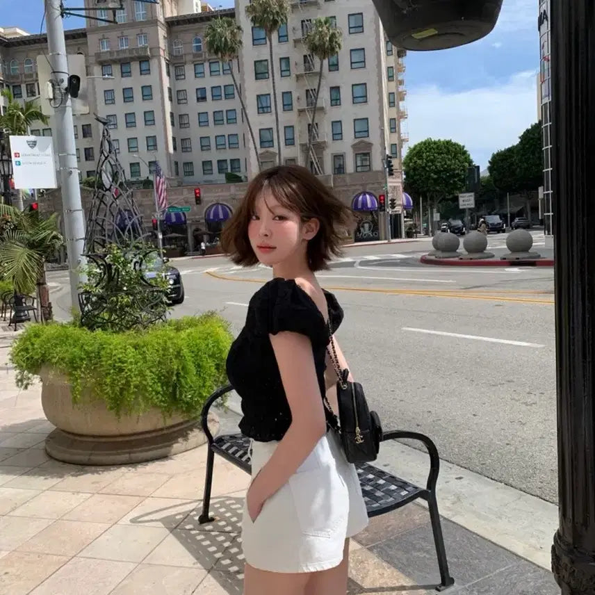 [BUNJANG] Sober Shop Litts Blouse / 소버샵 Litts Blouse 블라우스