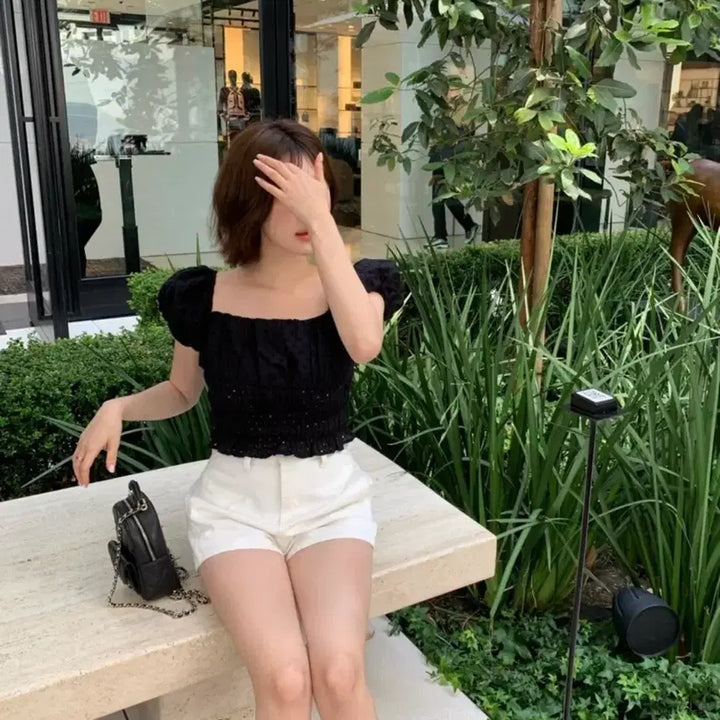 [BUNJANG] Sober Shop Litts Blouse / 소버샵 Litts Blouse 블라우스