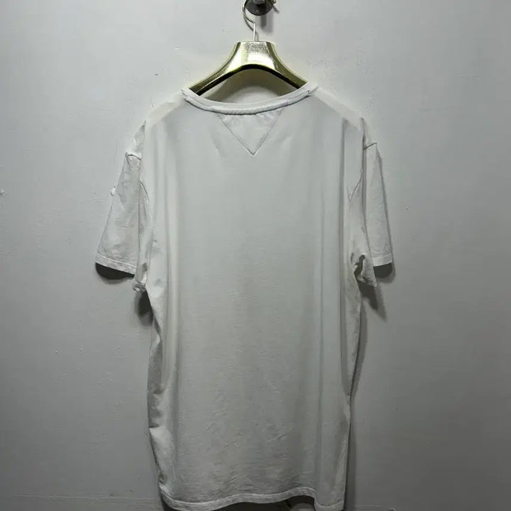 [SOLD OUT] 타미힐피거 화이트 반팔 티셔츠 L