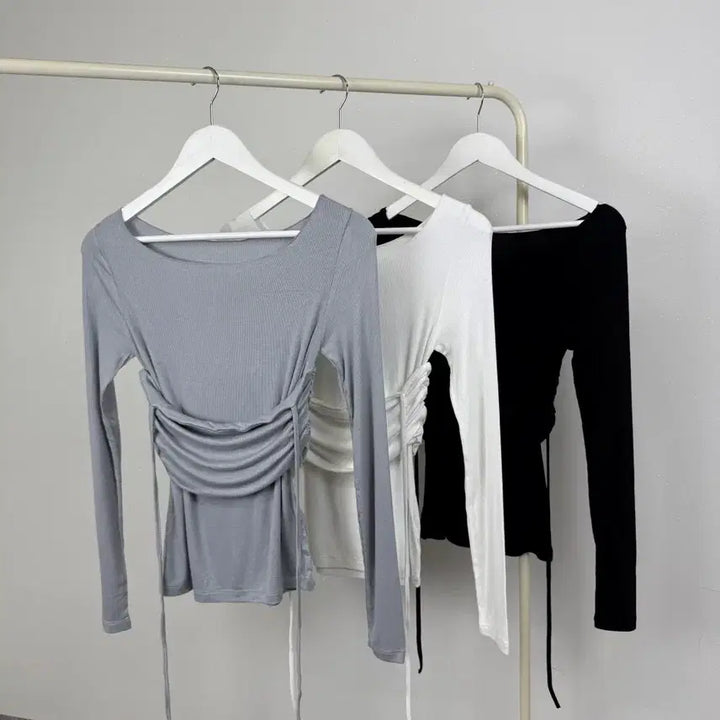 [BUNJANG] Ablie Layered Halter Neck Vest Set / 봄 레이어드 뷔스티에 세트 홀터넥 나시세트 홀터티 나시티세트 에이블리