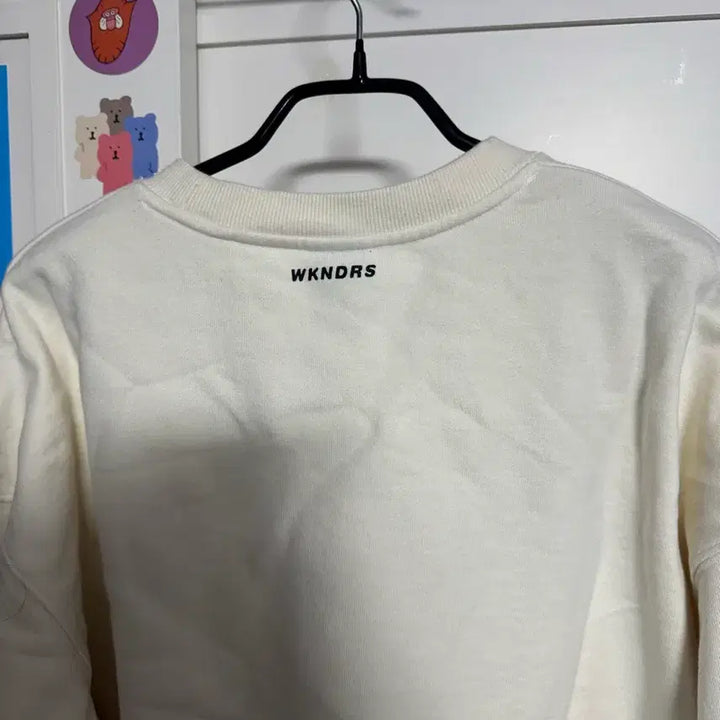 [BUNJANG] WKNDRS White Sweatshirt L / WKNDRS 흰색 맨투맨 티셔츠 L