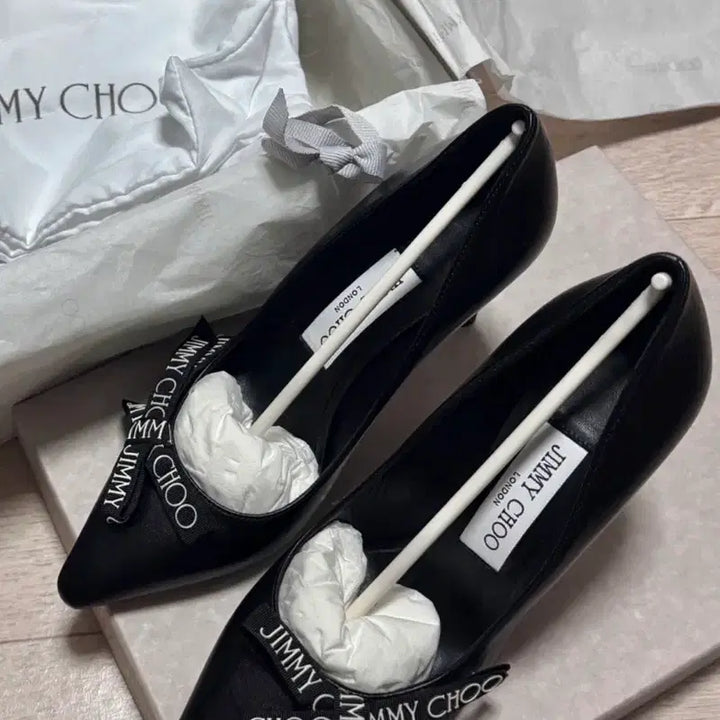[BUNJANG] Jimmy Choo Romi Bow Pumps (Size 230/36) / (새제품)지미추 로미 보우 펌프스 230(36)