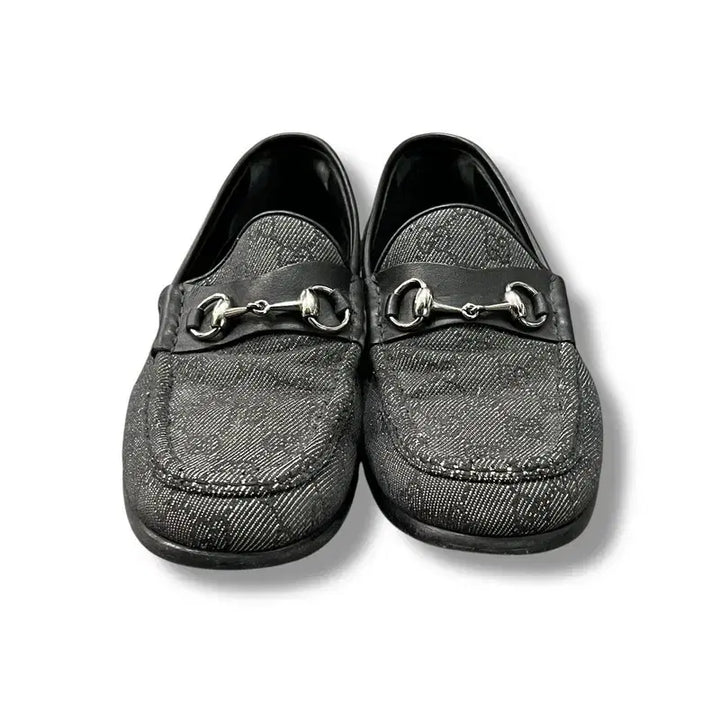 [BUNJANG] Gucci Horsebit Canvas Loafers / 구찌 홀스빗 캠버스 로퍼 +명품감정서 y15781