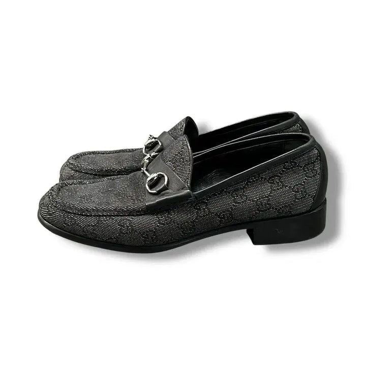 [BUNJANG] Gucci Horsebit Canvas Loafers / 구찌 홀스빗 캠버스 로퍼 +명품감정서 y15781