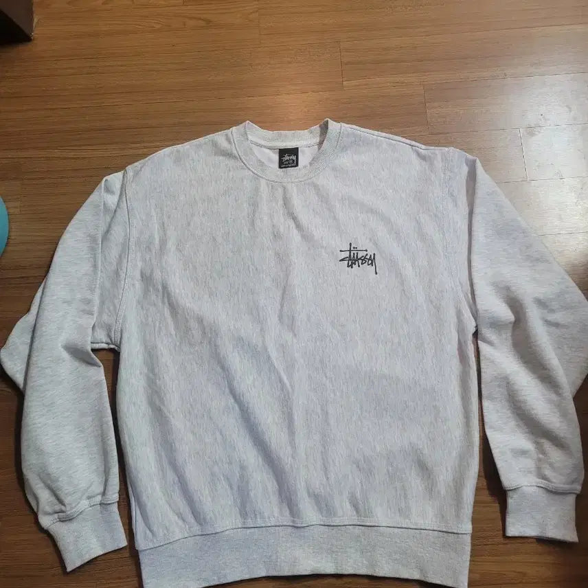 [BUNJANG] Stussy Fleece Sweatshirt / 스투시 기모 맨투맨