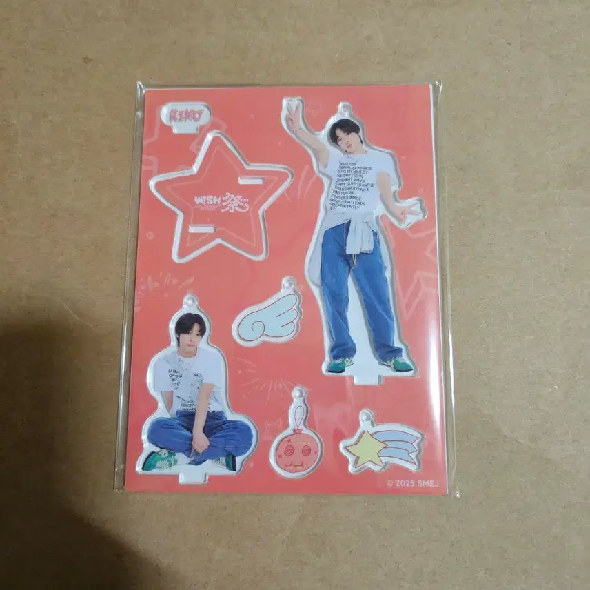 [BUNJANG] NCT WISH Riku Natsumatsuri Acrylic Stand Keychain / (미개봉품) 엔시티위시 일본 팬미팅 나츠마츠리 아크릴 스탠드 키링 리쿠