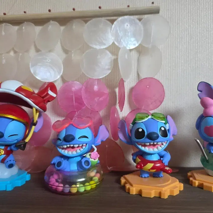 [BUNJANG] Hot Toys Stitch Summer Figure Set / 스티치 핫토이 코스비 여름 피규어 가챠