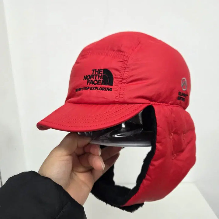 [BUNJANG] The North Face Summit Series Trooper Hat Goose Down Earflap M / 노스페이스 써밋 시리즈 트루퍼햇 구스다운 군밤 모자 이어머프 이어플랩 M