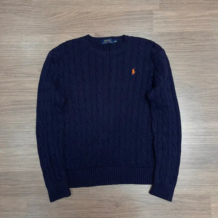 [BUNJANG] Polo Ralph Lauren Cable Knit Cotton Sweater / 95 폴로랄프로렌 꽈배기 코튼 니트