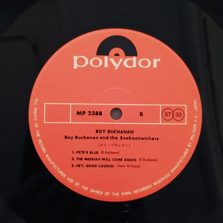 [BUNJANG] Roy Buchanan Messiah Will Come Again Vinyl LP / RARE JAZZ LP - ROY BUCHANAN