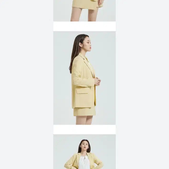 [BUNJANG] Miso Linen Two-Piece Suit Set / 미쏘 린넨투피스 정장세트 린넨세트 드오브 바이씨니