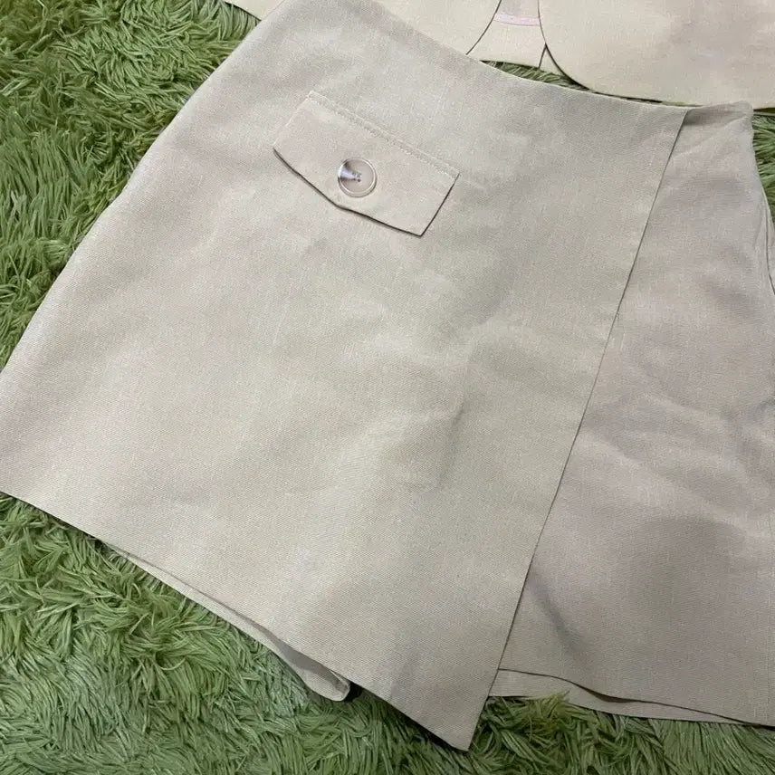 [BUNJANG] Miso Linen Two-Piece Suit Set / 미쏘 린넨투피스 정장세트 린넨세트 드오브 바이씨니