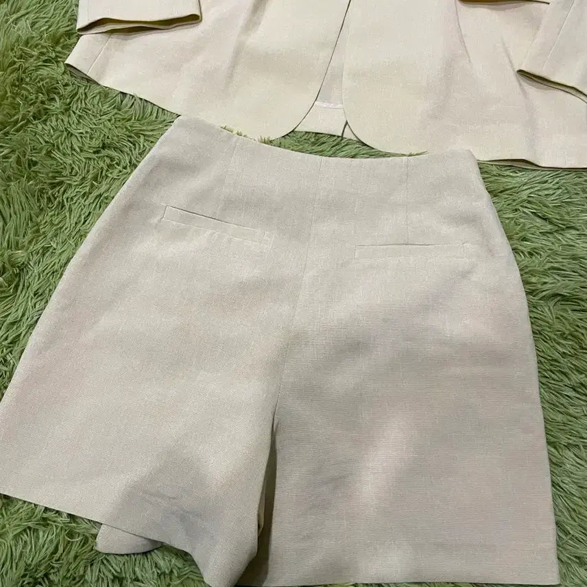 [BUNJANG] Miso Linen Two-Piece Suit Set / 미쏘 린넨투피스 정장세트 린넨세트 드오브 바이씨니