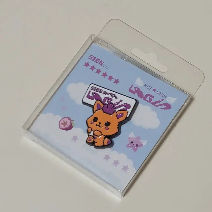 [SOLD OUT] 원가이하)엔시티 위시 로그인 시온 뱃지 시오닝 핀버튼 핀뱃지