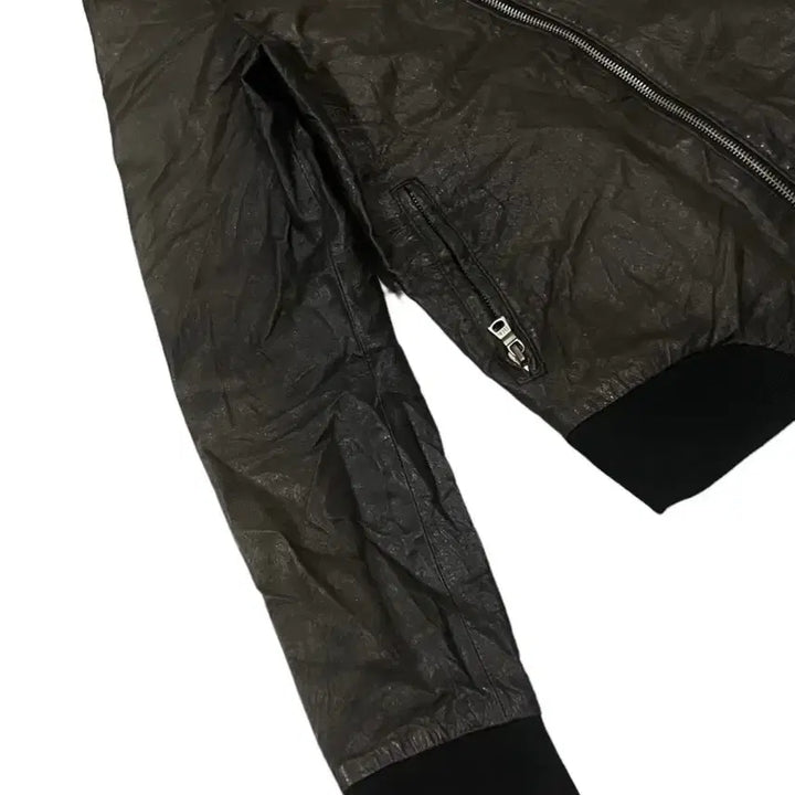 [BUNJANG] LHP Leather Hoodie Jacket / lhp 레더 후디 자켓