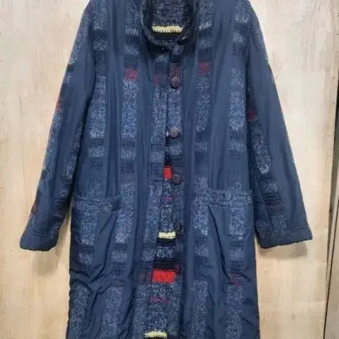 [BUNJANG] Missoni Sport Vintage Knit Mix Long Coat / 미쏘니 스포츠(Missoni Sport) 빈티지 니트 믹스 롱코트 40(