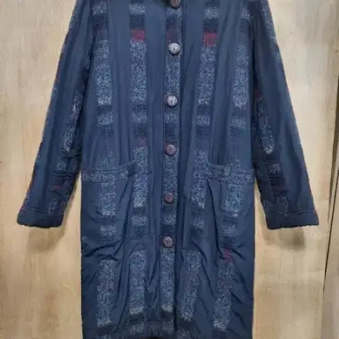 [BUNJANG] Missoni Sport Vintage Knit Mix Long Coat / 미쏘니 스포츠(Missoni Sport) 빈티지 니트 믹스 롱코트 40(