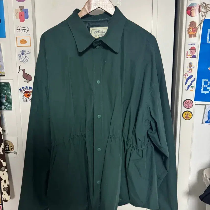 [BUNJANG] Anglan Green Jacket / 앵글런 후드 자켓