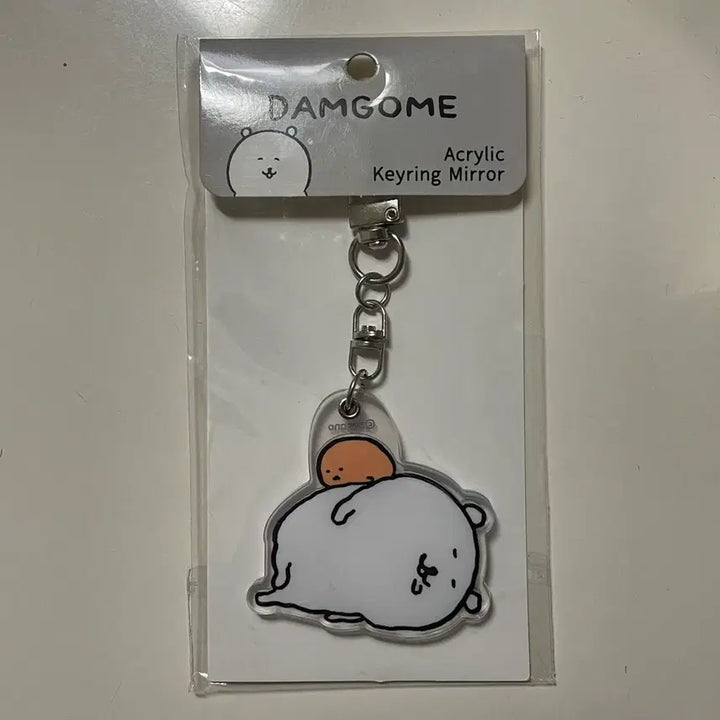 [BUNJANG] Nagano Market Nongdamgom Damgom Acrylic Keyring Mirror / (미개봉) 농담곰 나가노 마켓 담곰이 아크릴 키링 미러 거울