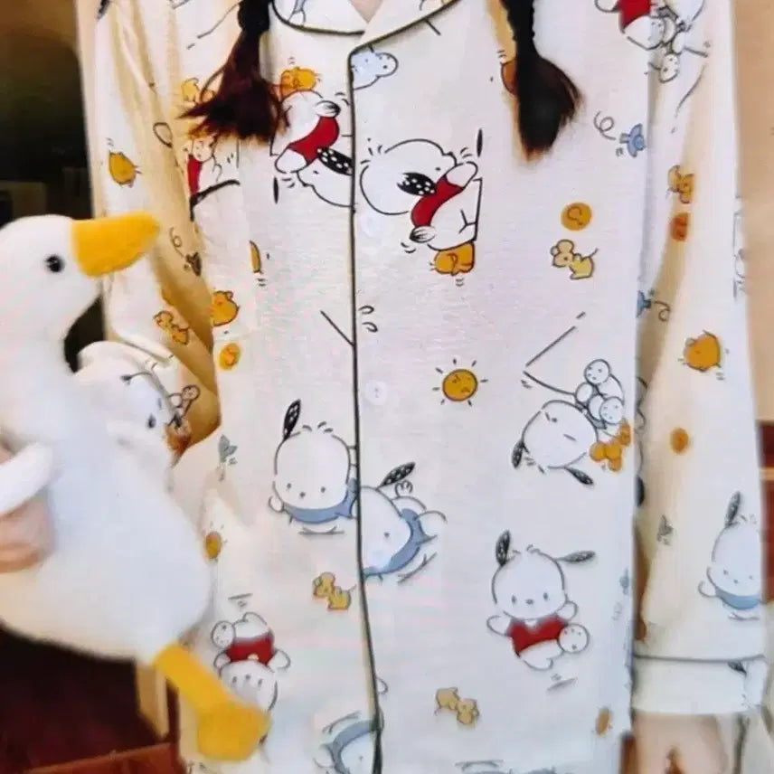 [BUNJANG] Sanrio Hello Kitty, Pochacco, Miko Character Pajamas / 산리오 헬로키티,포차코, 미코 캐릭터 잠옷