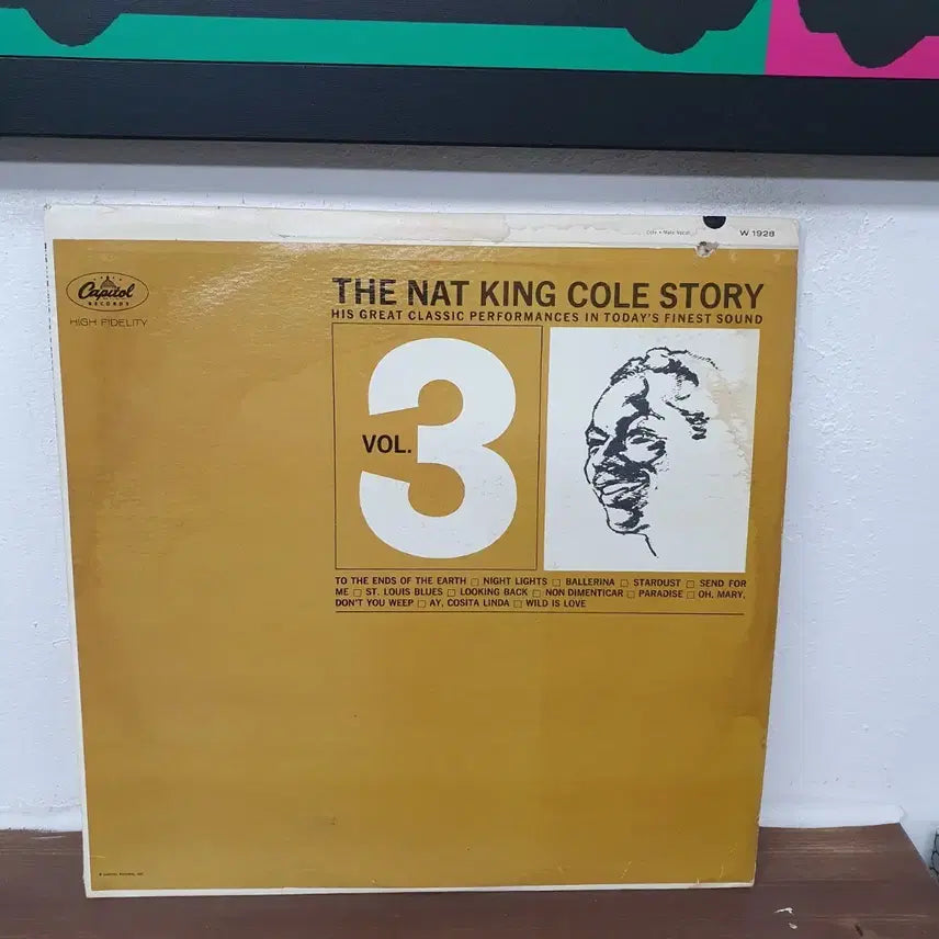 [BUNJANG] Nat King Cole Story Vol.3 LP / 냇 킹 콜 스토리 Vol.3 LP  미국반