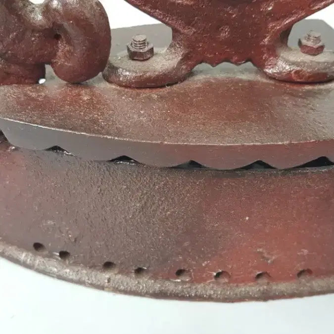 [BUNJANG] Antique Iron Chicken-Shaped Clothes Iron / 무쇠 닭 다리미