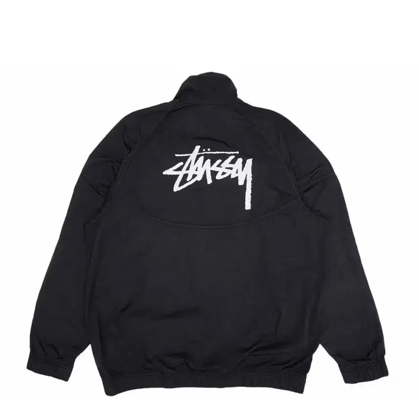 [BUNJANG] Nike x Stussy Windrunner Jacket Off Noir / 나이키 X 스투시  윈드러너 자켓 오프 느와르