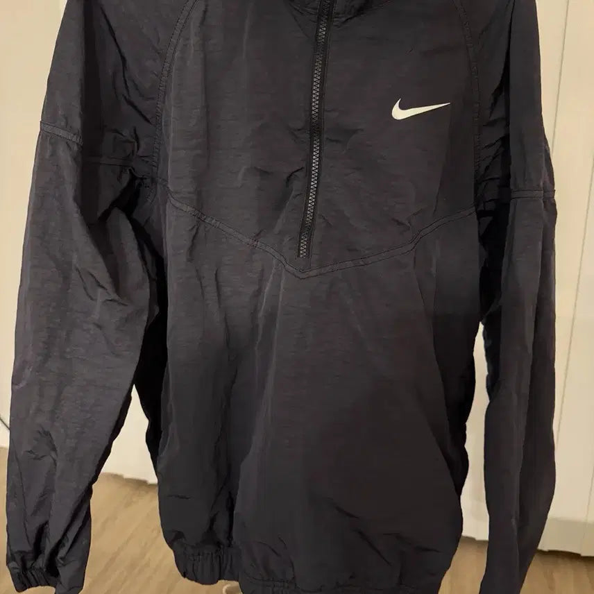 [BUNJANG] Nike x Stussy Windrunner Jacket Off Noir / 나이키 X 스투시  윈드러너 자켓 오프 느와르
