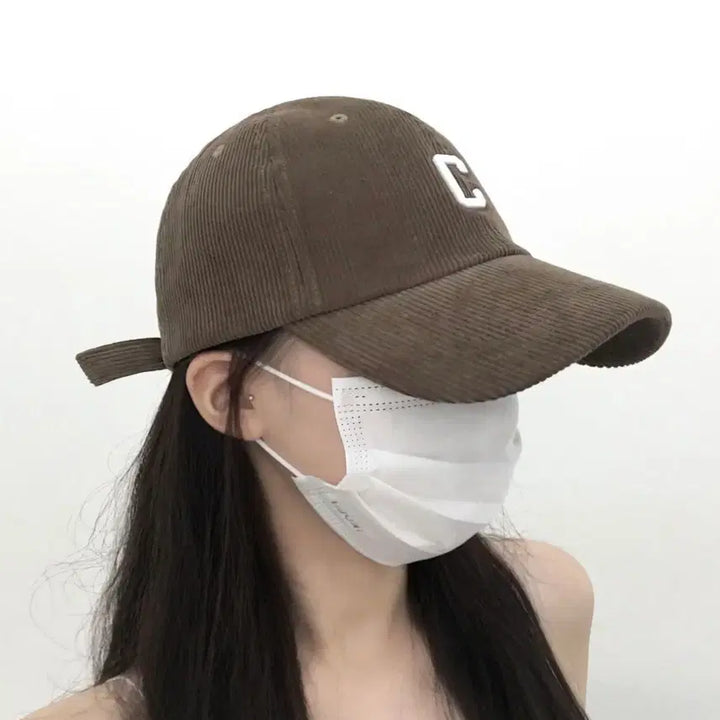[BUNJANG] Benny Heroes C Logo Corduroy Ball Cap / 베니히로즈 C로고 코듀로이볼캡