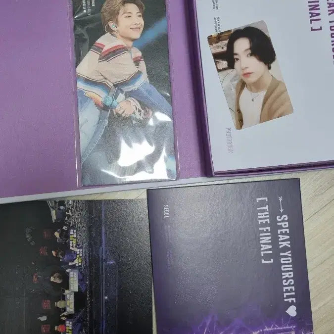 [BUNJANG] BTS Speak Yourself DVD Jungkook Photocard Bundle Set / 방탄소년단 스픽콘 dvd 정국 포카 포함 양도