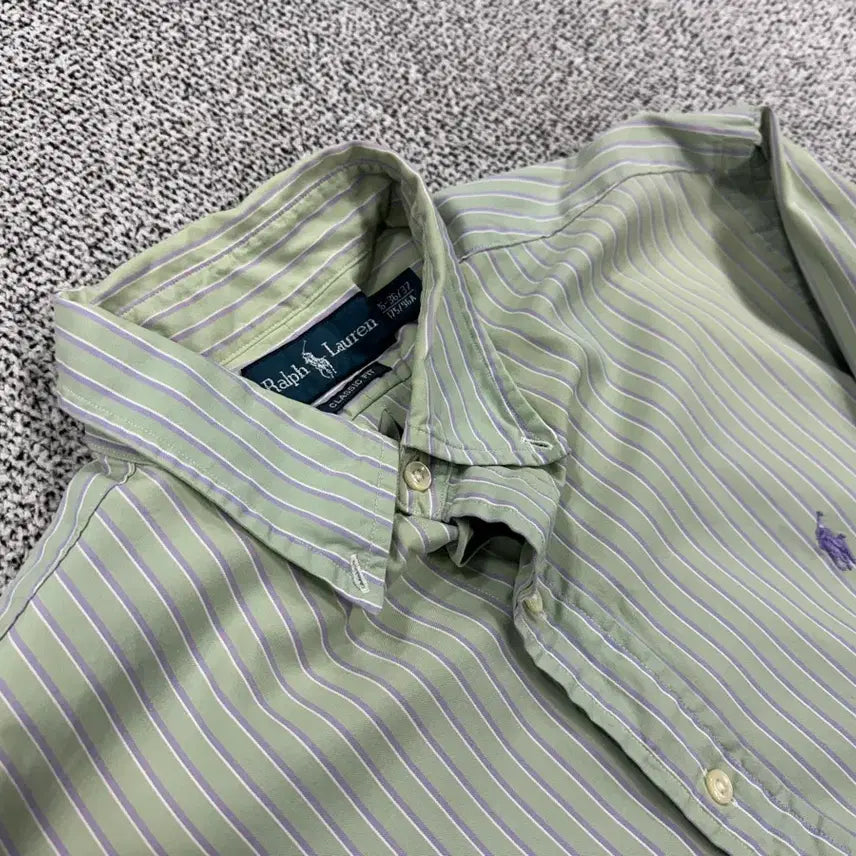 [BUNJANG] Polo Ralph Lauren Striped Shirt / 폴로 랄프로렌 스트라이프셔츠