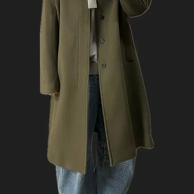 [BUNJANG] Youth 23FW Mac Coat (Khaki Brown) - L / 유스 23fw 맥코트 (카키브라운) L사이즈 판매