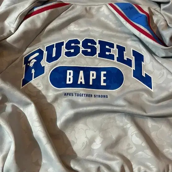 [BUNJANG] BAPE Russell 30th Anniversary Track Jacket / 러셀 BAPE 30주년 트랙 자켓 L