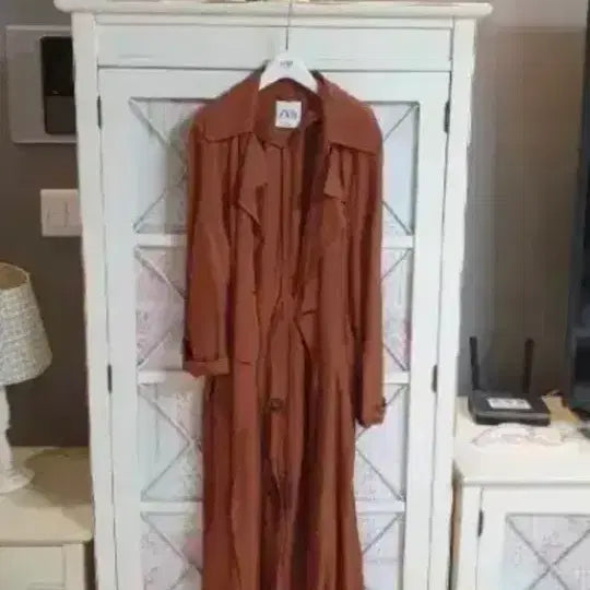 [BUNJANG] ZARA Trench Coat (Size 55-66) / 자라 트렌치코트/55-66