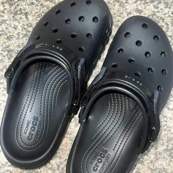 [BUNJANG] Crocs Duet Max II Clog Black / 크록스 듀엣 맥스 II 클로그 블랙