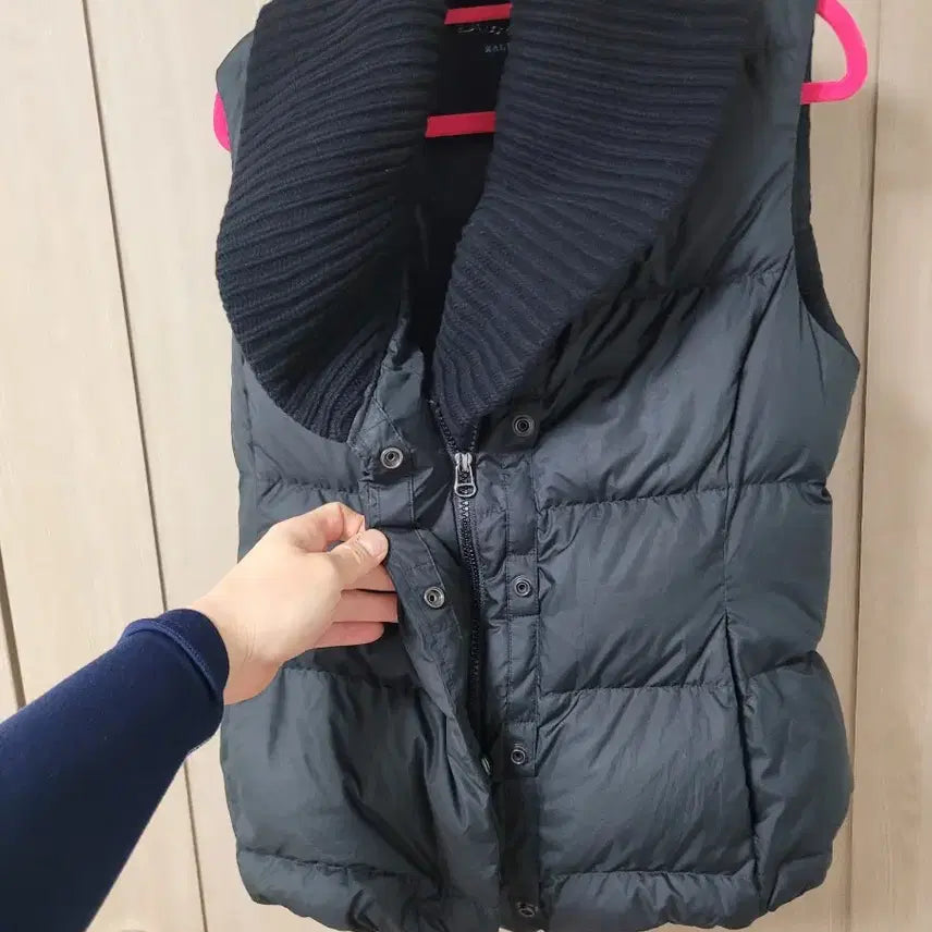 [BUNJANG] Polo Ralph Lauren Duck Down Shawl Vest (Size S) / 여성)폴로 랄프로렌 덕다운 숄 베스트 호칭S (55-슬림66추천)