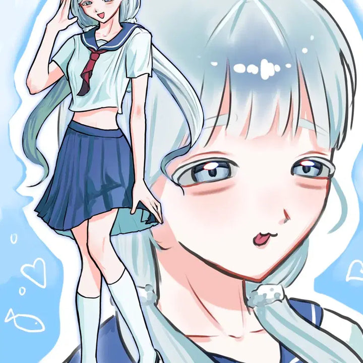 [BUNJANG] Full Body and Headshot Illustration Commission / 전신+두상 타입 그림커미션