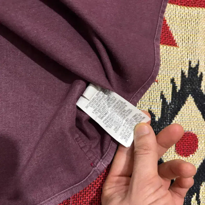 [BUNJANG] Wrangler Work Shirt Burgundy / 100) 랭글러 워크셔츠 버건디