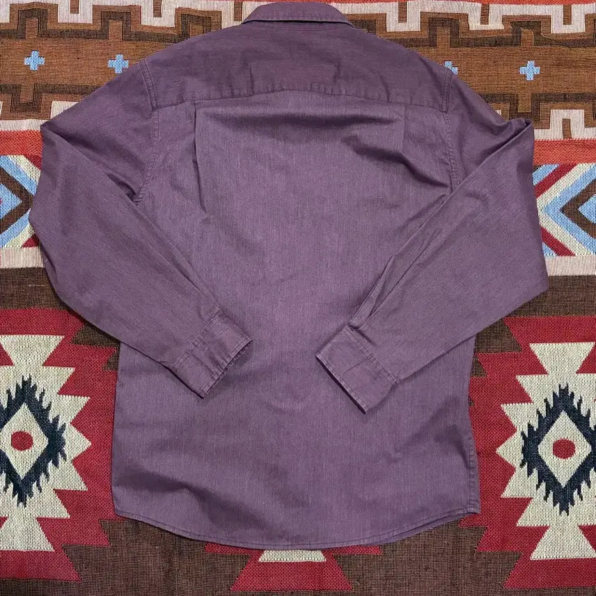 [BUNJANG] Wrangler Work Shirt Burgundy / 100) 랭글러 워크셔츠 버건디