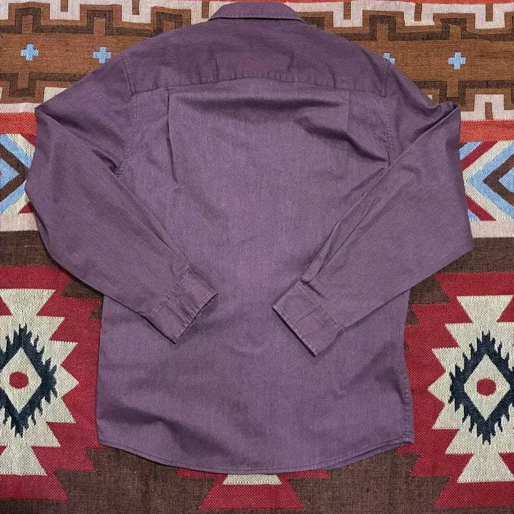 [BUNJANG] Wrangler Work Shirt Burgundy / 100) 랭글러 워크셔츠 버건디