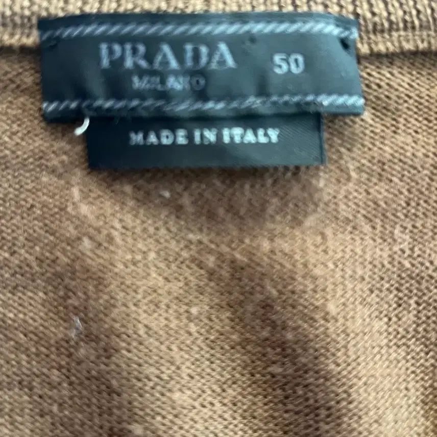 [BUNJANG] Prada Lana Wool Knit Cardigan / PRADA LANA WOOL KNIT CARDIGAN
