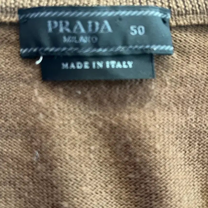 [BUNJANG] Prada Lana Wool Knit Cardigan / PRADA LANA WOOL KNIT CARDIGAN