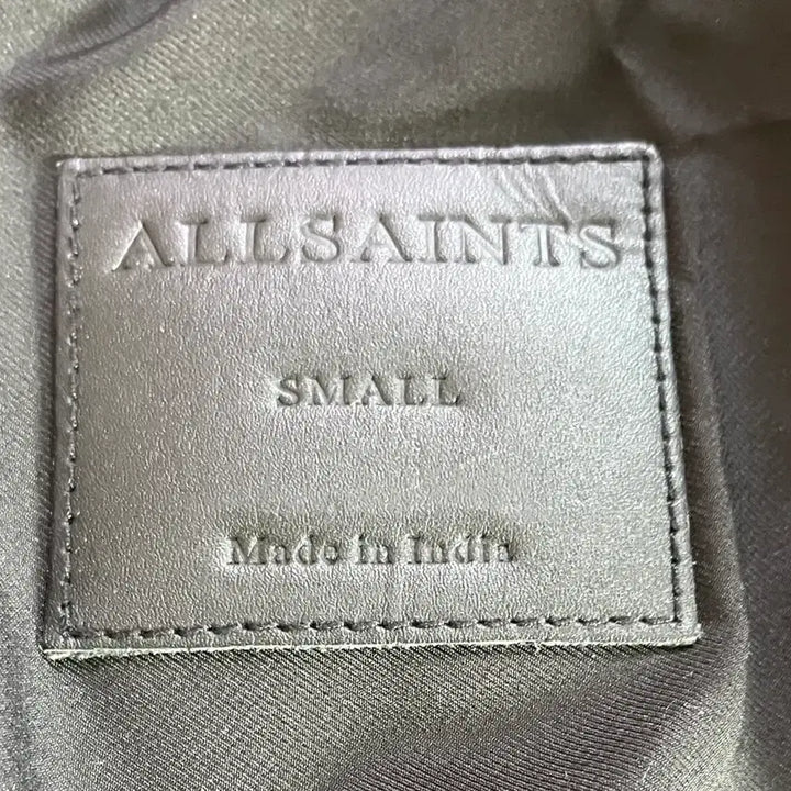 [BUNJANG] AllSaints Tyson Biker Black Leather Rider Jacket / 올세인츠 타이슨바이커 블랙 S 새제품급 가죽 라이더
